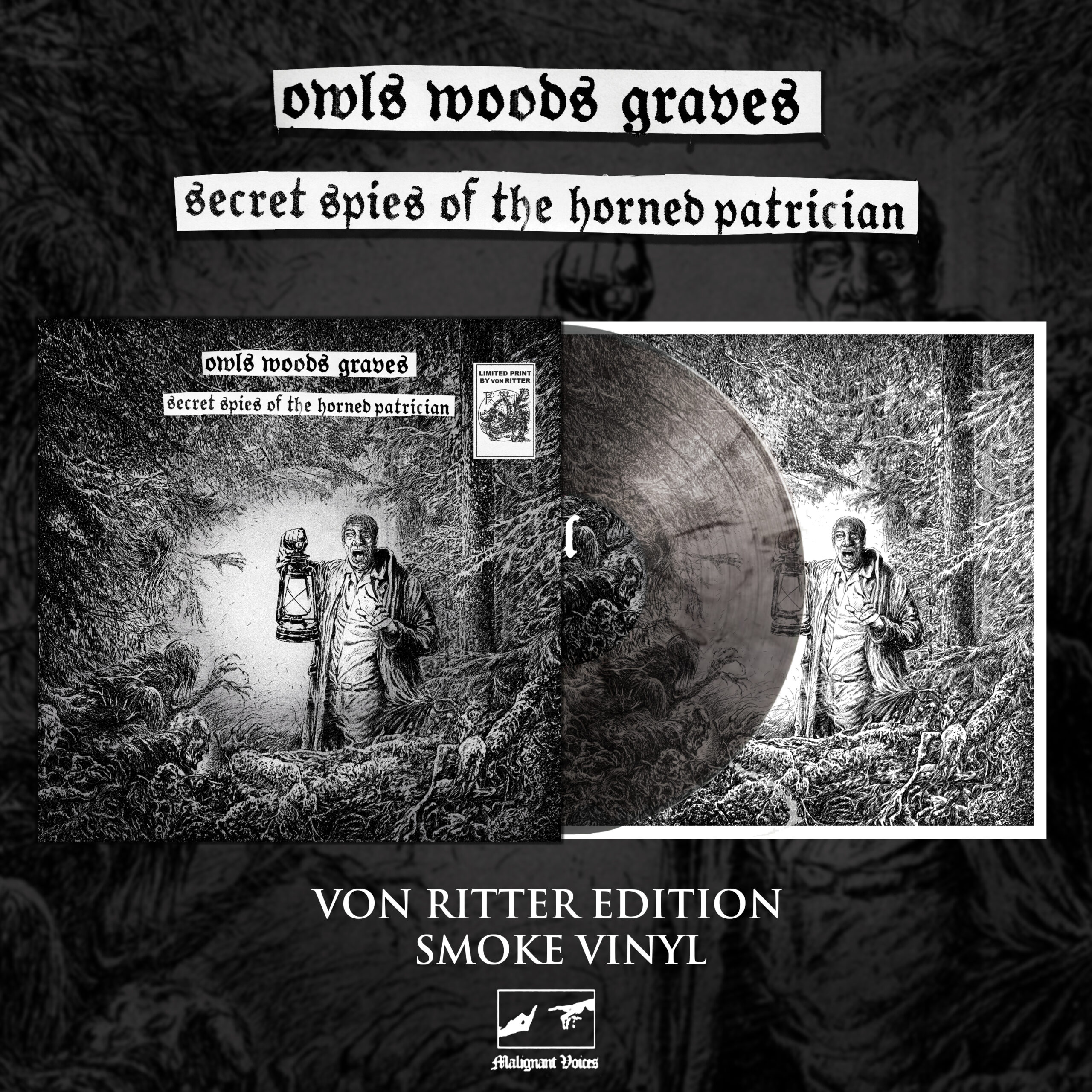 OWLS WOODS GRAVES - Secret Spies of the Horned Patrician (VON RITTER EDITION) 1 OWLS WOODS GRAVES - Secret Spies of the Horned Patrician (VON RITTER EDITION)